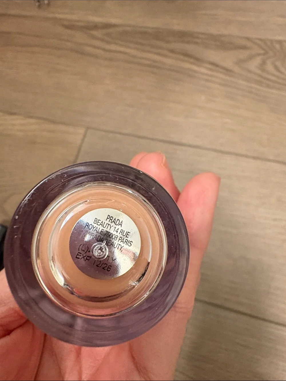 Prada Skin-Optimizing Foundation — Warm Beige Tone